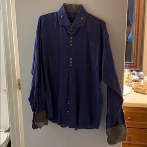 A Bogosse, size 7, button-up dress shirt